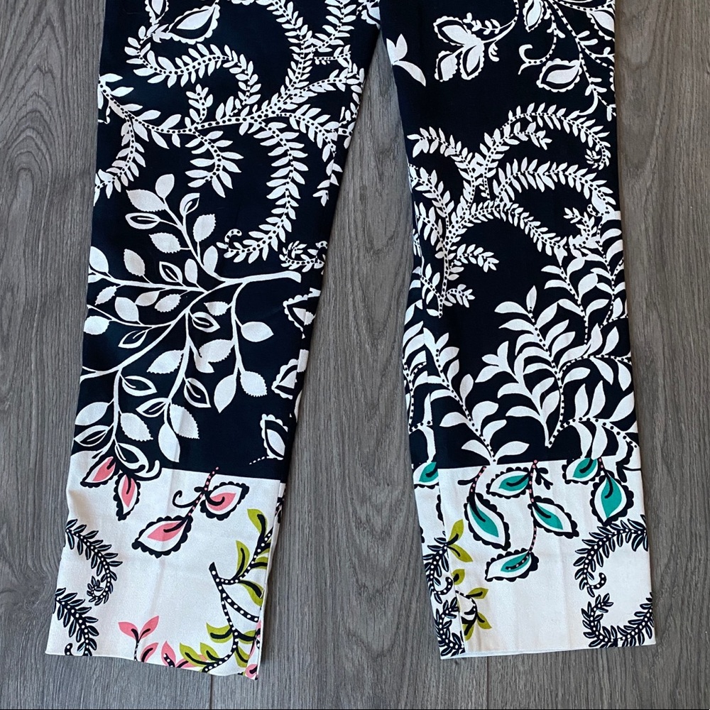 Zara Printed Chino Ankle Pants Size 4 - Picture 2 of 15
